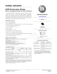 SZESD9B3.3ST5G Datasheet Cover