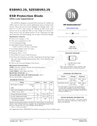 SZESD9R3.3ST5G Datasheet Cover