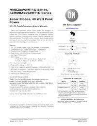 SZMMBZ20VAWT1G Datasheet Cover