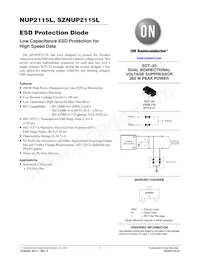SZNUP2115LT1G Datenblatt Cover