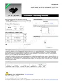 TISP4500H3BJR-S Datenblatt Cover