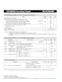 TISP4500H3BJR-S Datasheet Page 2