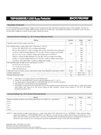 TISP4A265H3BJR-S Datasheet Pagina 2