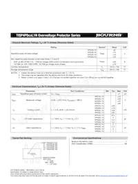 TISP4P025L1NR-S Datasheet Page 2