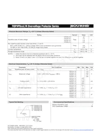 TISP4P025L1NR-S Datenblatt Seite 2