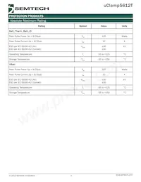 UCLAMP5612T.TNT數據表 頁面 2