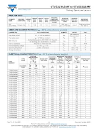 VTVS3V3GSMF-HM3-08 Datasheet Page 2