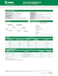 0224.750DRT1W Datasheet Pagina 3