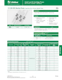 0875.400MRET1P Datasheet Cover