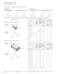 1206SFS300FM/32-2 Datasheet Pagina 2