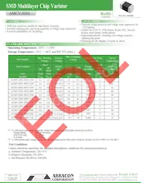 AMCV-0201-5R5-C800N-T Datasheet Copertura