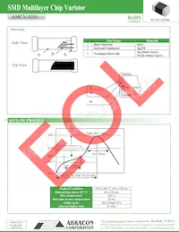 AMCV-0201-5R5-C800N-T Datasheet Pagina 3