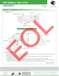 AMCV-0201-5R5-C800N-T Datasheet Pagina 4