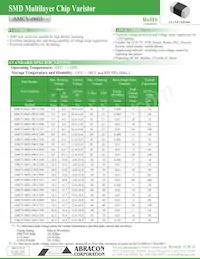 AMCV-0603-180-C800N-T Datasheet Copertura