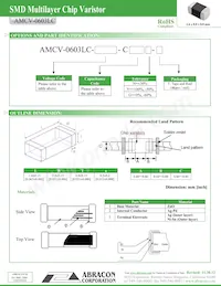 AMCV-0603LC-180-C100N-T Datasheet Pagina 2