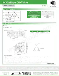 AMCV-0603LC-180-C100N-T Datasheet Pagina 3