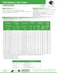 AMCV-1812H-101-T數據表 封面