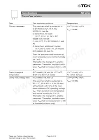 B72220T2681K105 Datasheet Pagina 6