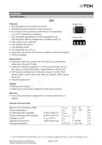 B72440C0050A160 Datasheet Page 4