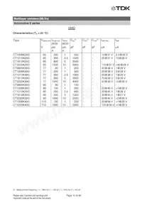 B72540E3300K072 Datasheet Pagina 10