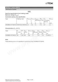 B72540E3300K072 Datenblatt Seite 13