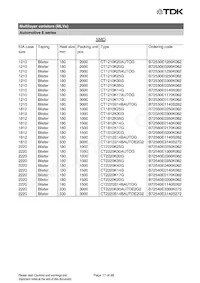 B72540E3300K072 Datenblatt Seite 17