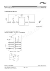 B88069X2180S102 Datasheet Pagina 3