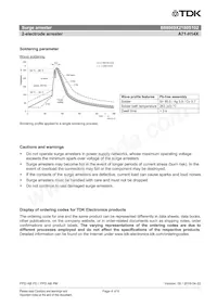 B88069X2180S102 Datasheet Pagina 4