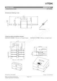 B88069X2190T502 Datasheet Pagina 3