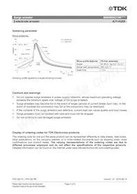 B88069X2190T502 Datasheet Pagina 4