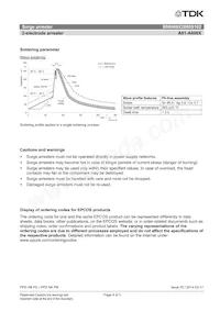 B88069X2880S102 Datasheet Pagina 4