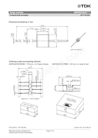 B88069X3820S102 Datasheet Pagina 3