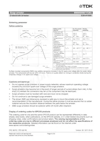 B88069X6071T203 Datasheet Pagina 5