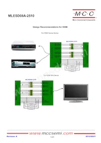 MLESD08A-2510-TP Datenblatt Seite 3