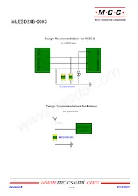 MLESD24B-0603-TP Datasheet Pagina 3