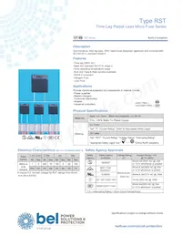 RST 6.3-BULK-SHORT Datasheet Cover