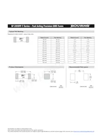 SF-2410FP0125T-2 Datasheet Page 3