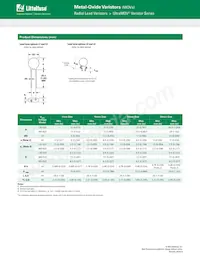 V14E385PL1T5 Datasheet Pagina 8