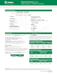 V14E385PL1T5 Datasheet Pagina 11