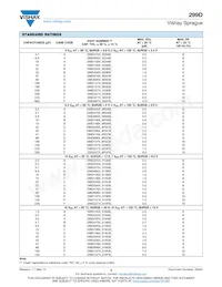 299D226X9050FB1E3 Datasheet Pagina 2