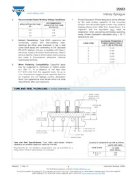 299D226X9050FB1E3 Datasheet Pagina 6