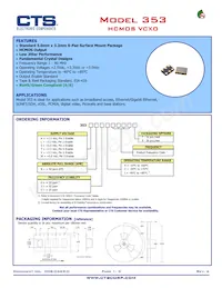 353WB6A777T Datasheet Cover