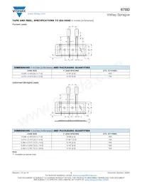 678D108M050FV5J Datasheet Pagina 3