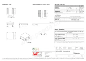 74404032010 Datasheet Cover