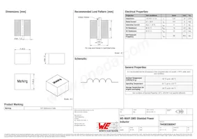 744383360047 Datasheet Copertura