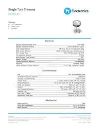 82PFR2KLF Datasheet Cover