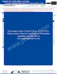 ASM-25.175MHZ-ET Datasheet Copertura