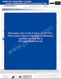 ASM-25.175MHZ-ET Datasheet Pagina 2