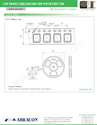 ASPI-0410FS-6R8M-T Datasheet Page 3