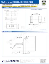 AWSZT-6.00MGD-T4 Datasheet Pagina 2